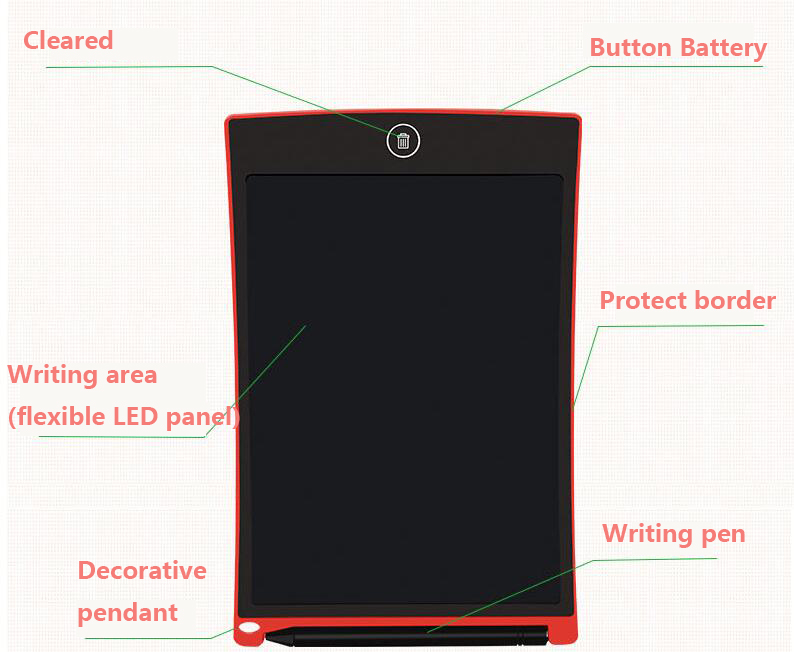 Prijenosni 8.5 inčni crtež LCD tableta za pisanje Portable 8.5 inch drawing LCD writing Tablet