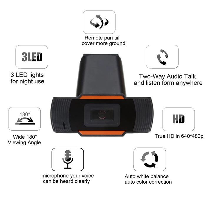 1080P Ultra HD Webcam with Microphone (2)