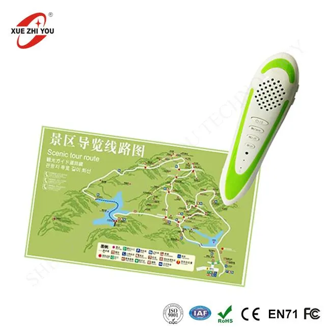 OID Talking Pen Customized Talking Map