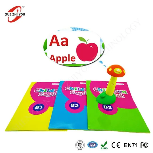 Govoreći govornu olovku s engleskim zvučnim knjigama