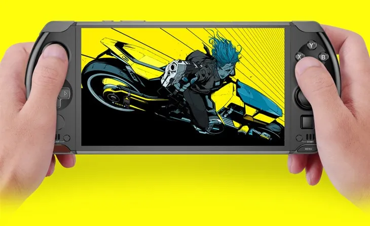 Black GPD WIN4 8840U 32+2TB With 4G Model And Base Leather Case